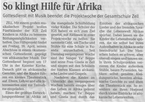 2010 Presse Afrika