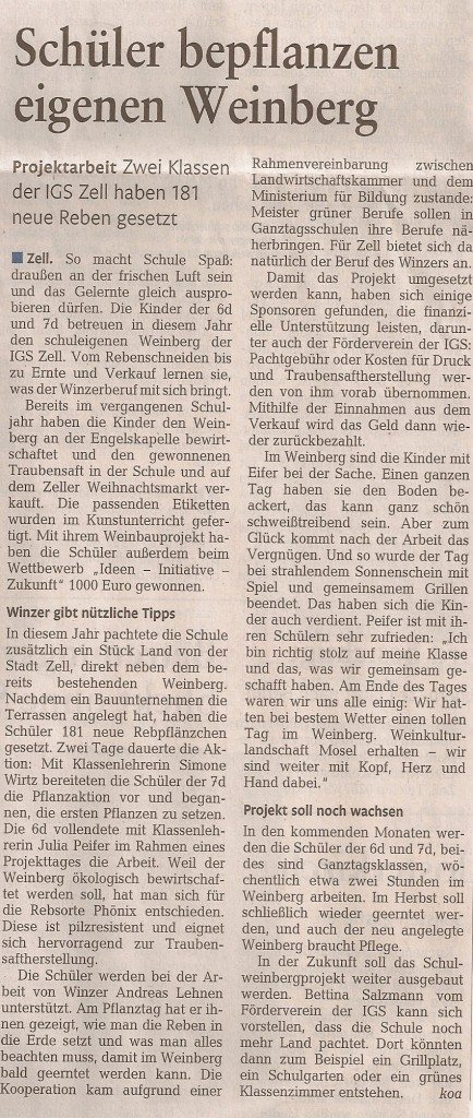 Weinberg Artikel