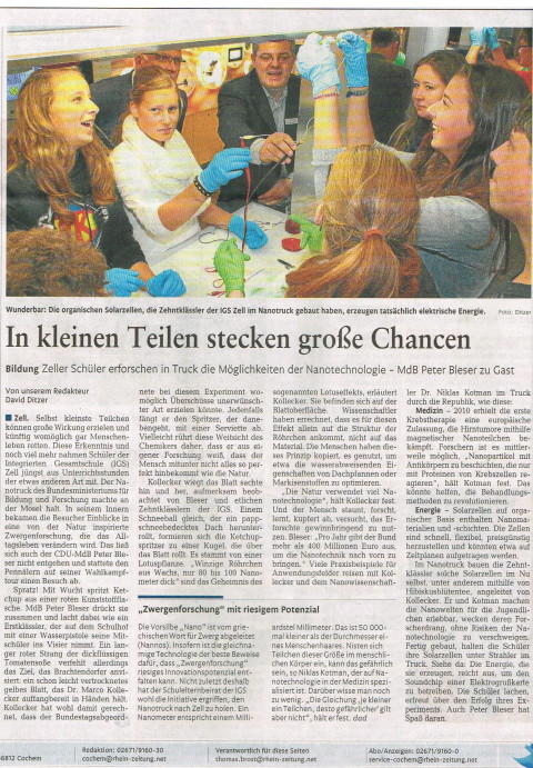 Zeitungsartikel