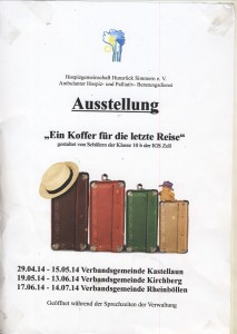 Plakat Ausstellung Kstellaun - Kirchberg - Rheinböllen