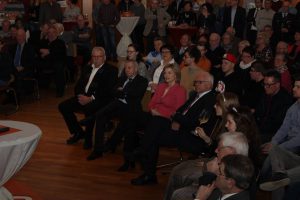 v.l.n.r. Dr. Werner Lang, Landrat Manfred Schnur, Julia Klöckner, Peter Bleser